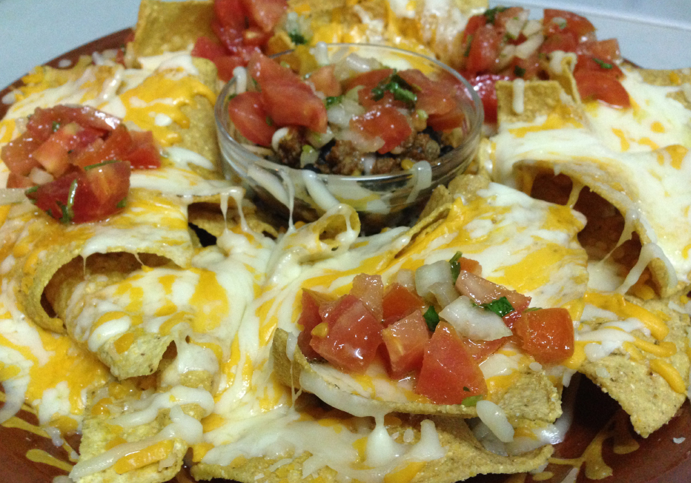Nachos Cancún de La Hacienda del Mexicano